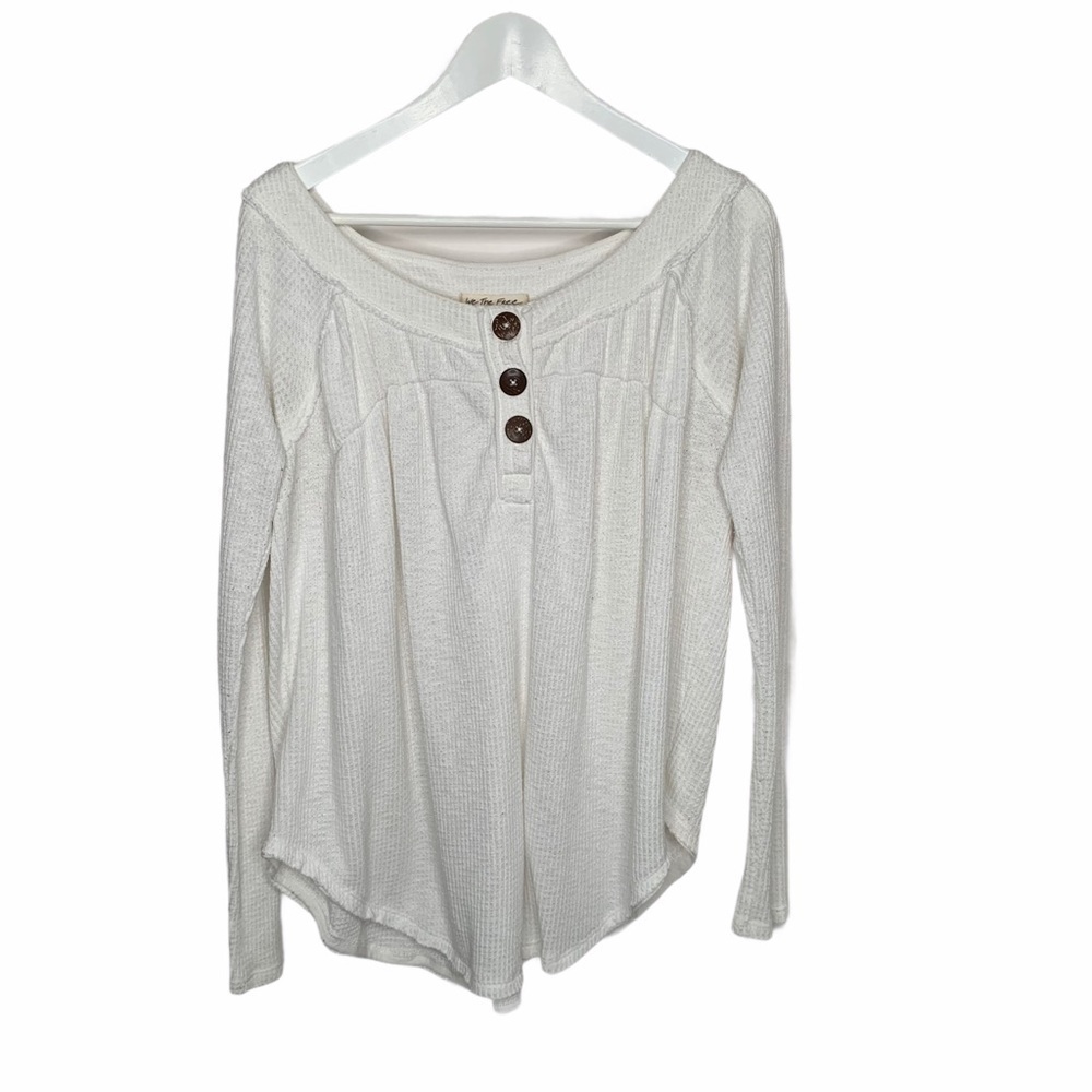 We The Free Womens Must Have Henley Thermal top M - Picture 3 of 7